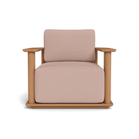 Newport Teak Barrel Lounge Chair