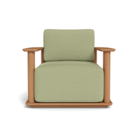 Newport Teak Barrel Lounge Chair