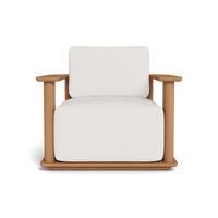 Newport Teak Barrel Lounge Chair