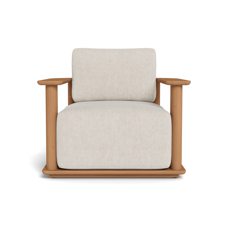 Newport Teak Barrel Lounge Chair