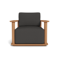 Newport Teak Barrel Lounge Chair