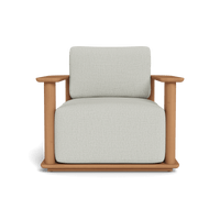 Newport Teak Barrel Lounge Chair