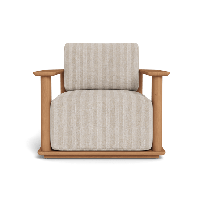 Newport Teak Barrel Lounge Chair