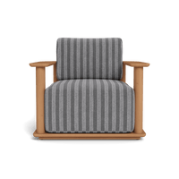 Newport Teak Barrel Lounge Chair