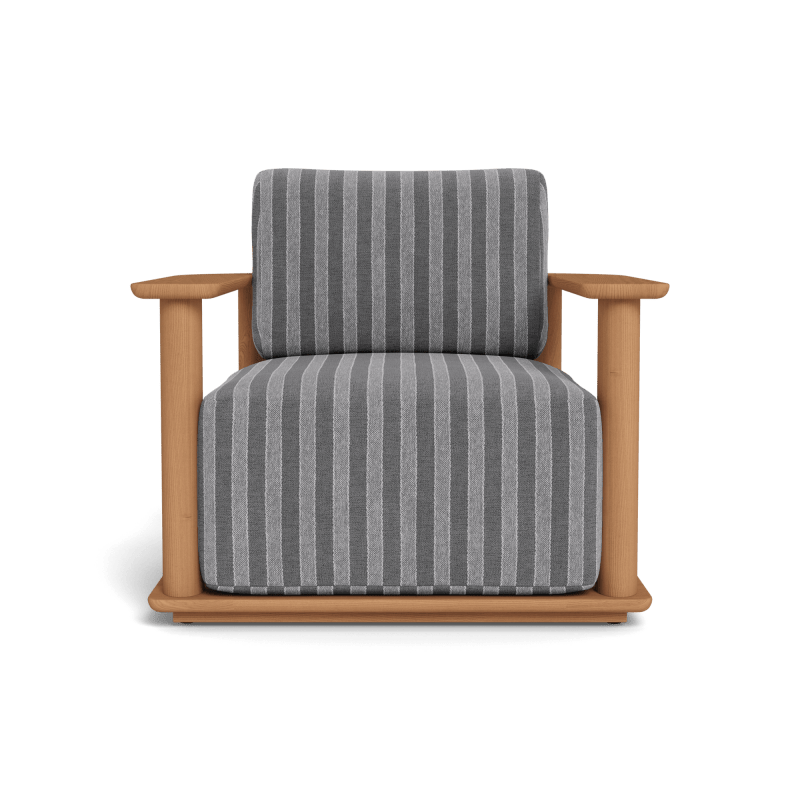Newport Teak Barrel Lounge Chair