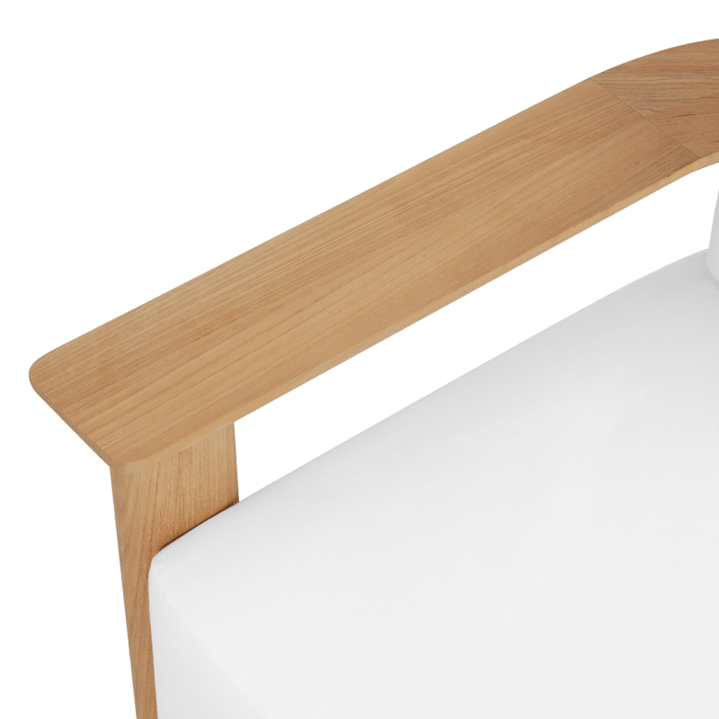 Newport Teak Barrel Swivel Lounge Chair