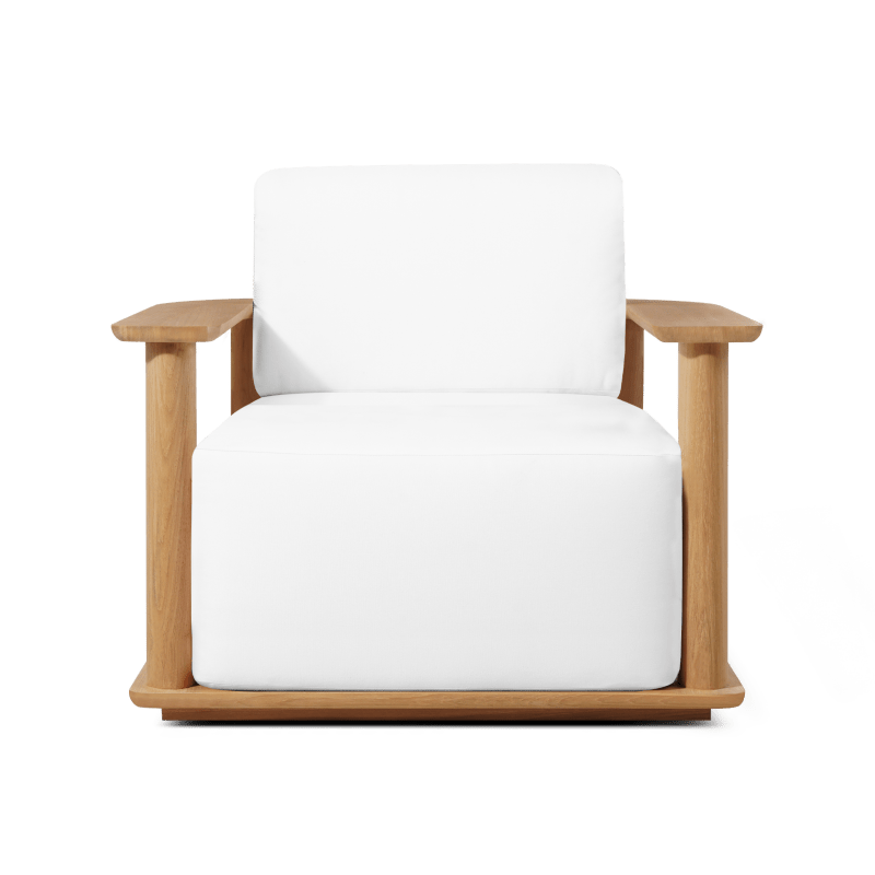 Newport Teak Barrel Lounge Chair