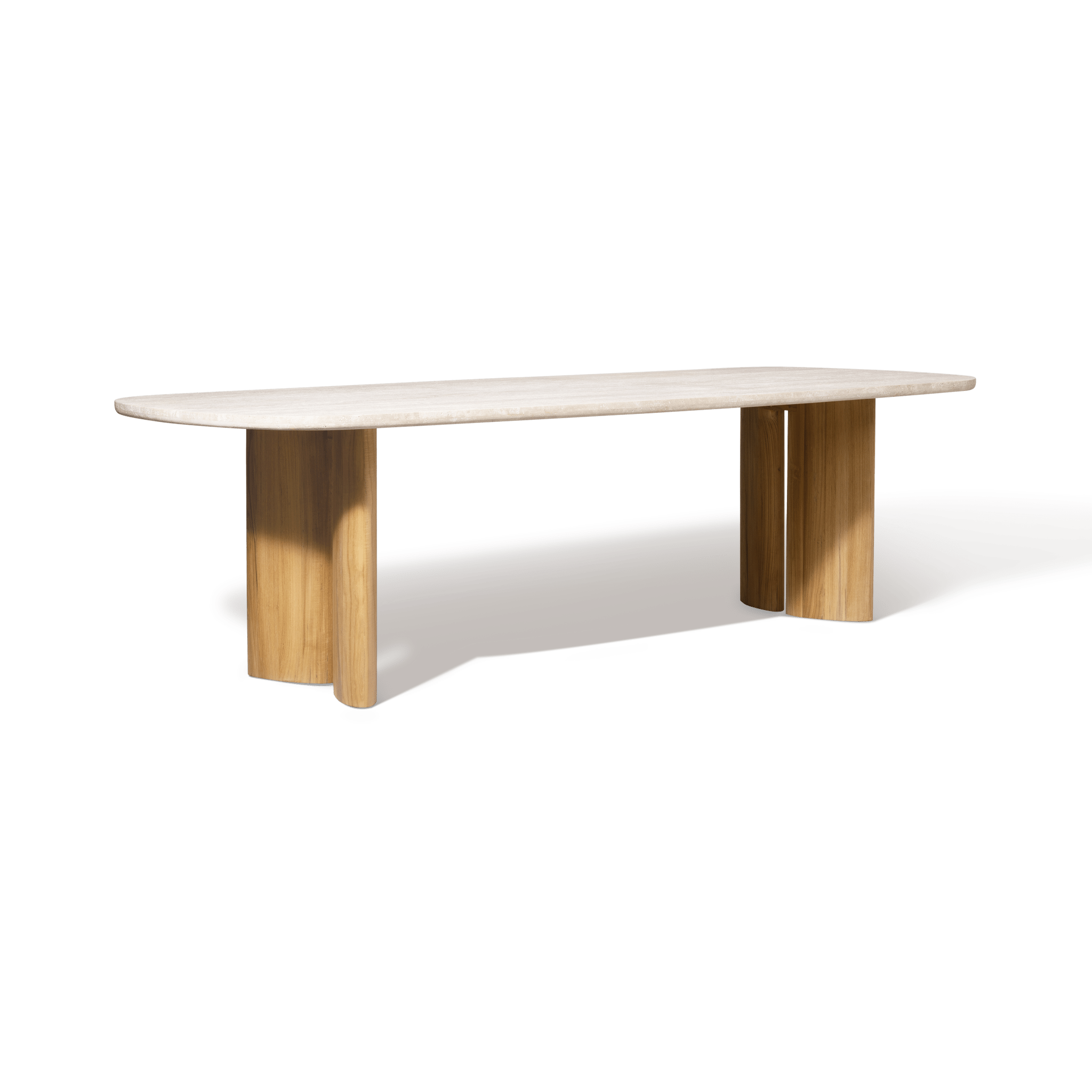 Τραπεζαρία από τικ Newport 108"
