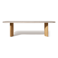 Τραπεζαρία από τικ Newport 108"