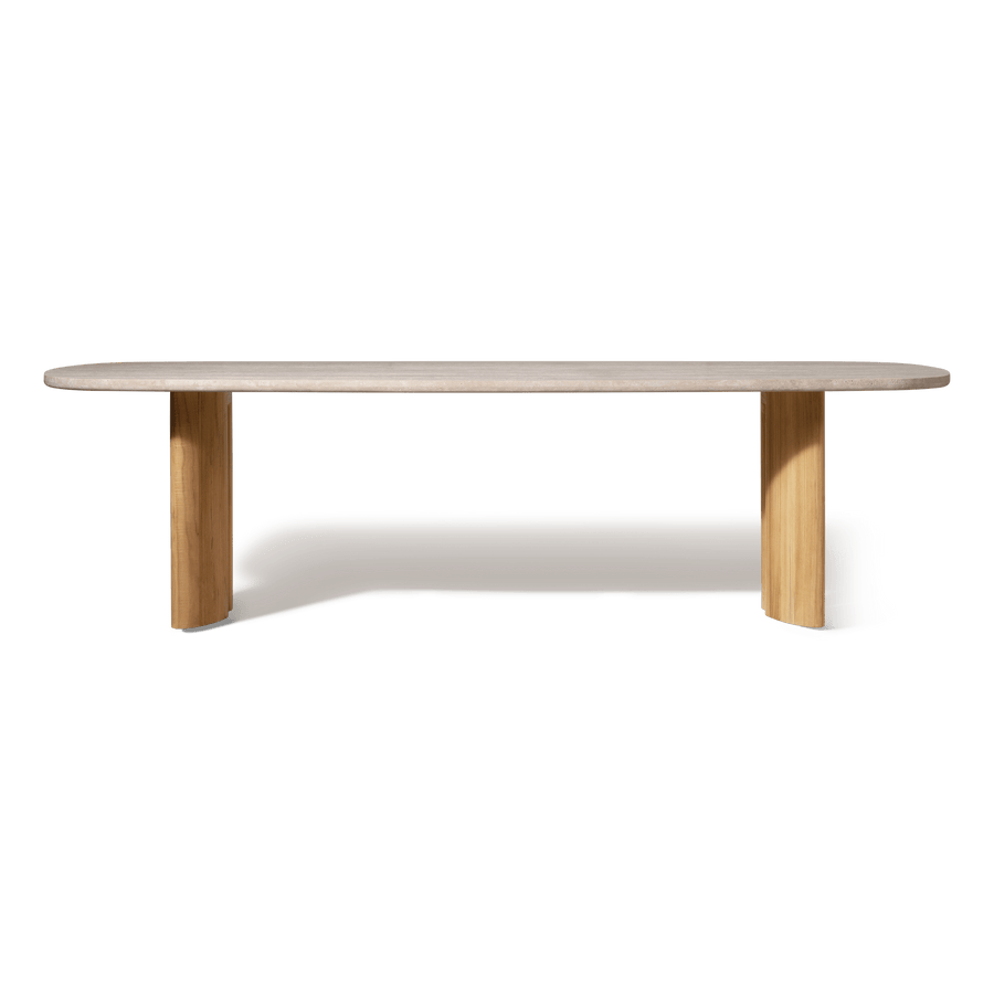 Τραπεζαρία από τικ Newport 108"