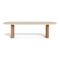 Τραπεζαρία από τικ Newport 108"