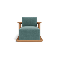 Newport Teak Fixed Chaise