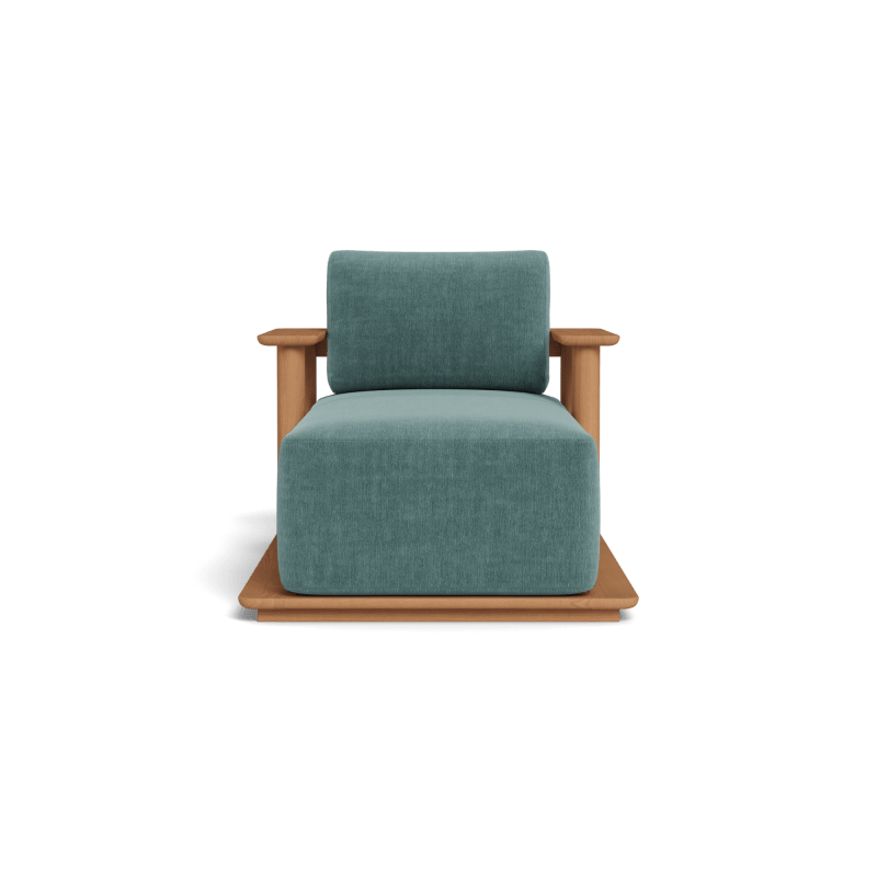 Newport Teak Fixed Chaise