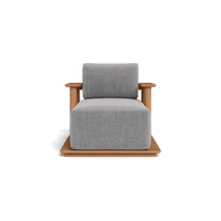 Newport Teak Fixed Chaise