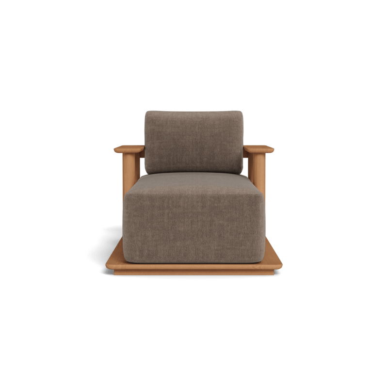 Newport Teak Fixed Chaise