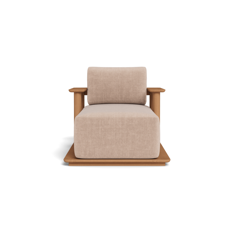 Newport Teak Fixed Chaise