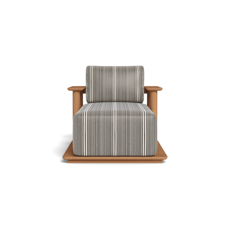 Newport Teak Fixed Chaise