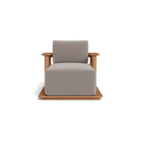 Newport Teak Fixed Chaise