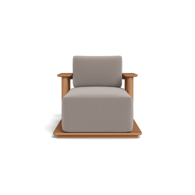 Newport Teak Fixed Chaise