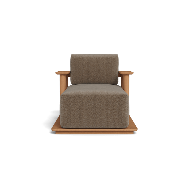 Newport Teak Fixed Chaise