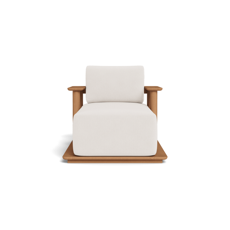 Newport Teak Fixed Chaise