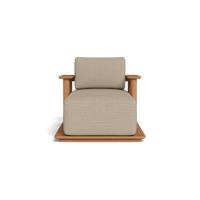 Newport Teak Fixed Chaise