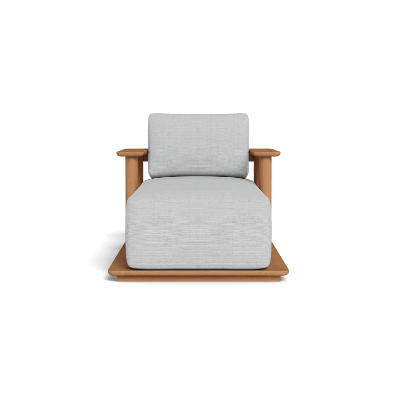 Newport Teak Fixed Chaise