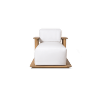 Newport Teak Fixed Chaise