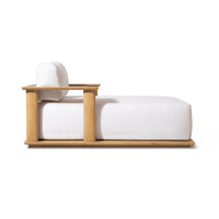 Newport Teak Fixed Chaise