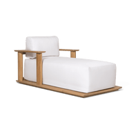 Newport Teak Fixed Chaise