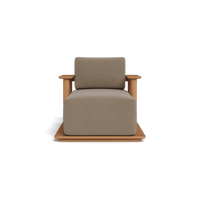 Newport Teak Fixed Chaise