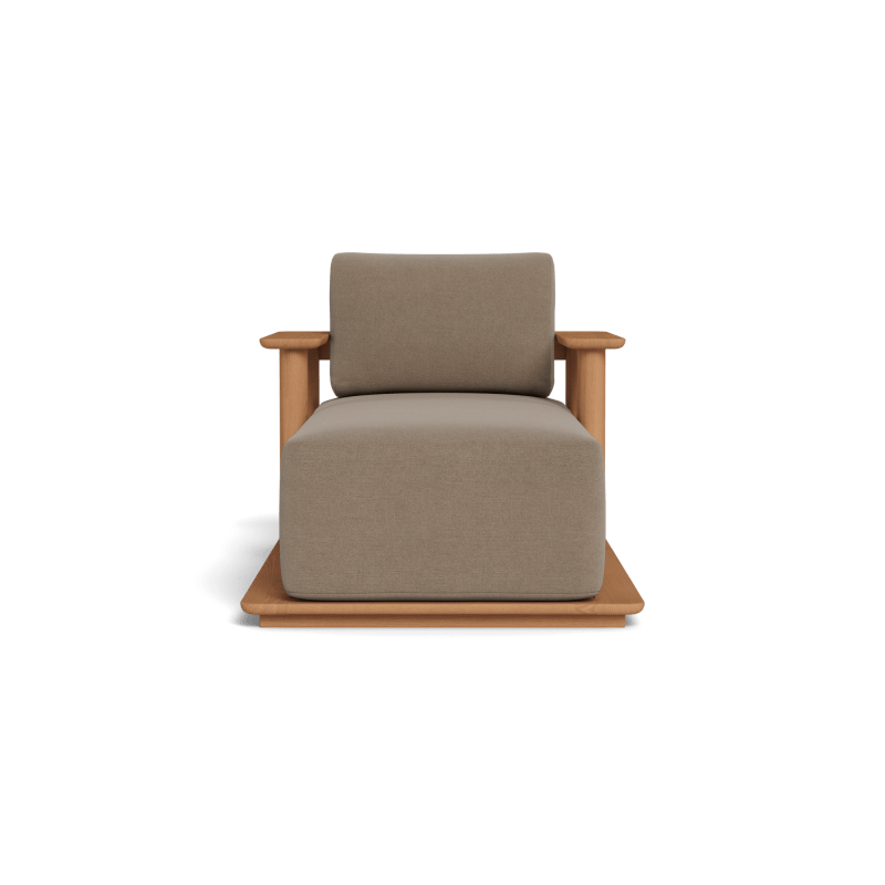 Newport Teak Fixed Chaise