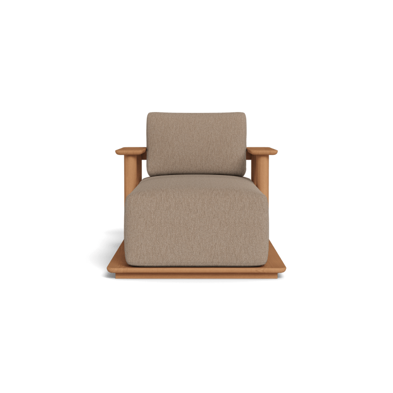 Newport Teak Fixed Chaise