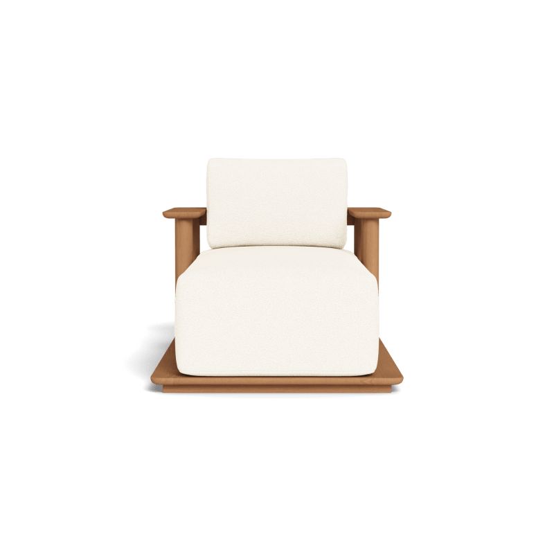 Newport Teak Fixed Chaise