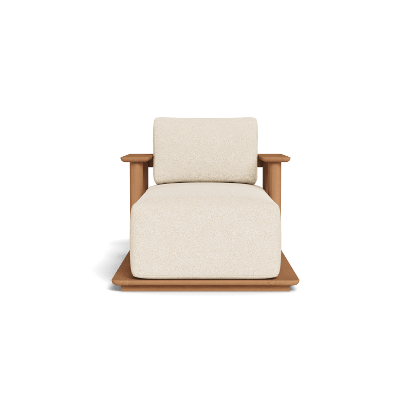 Newport Teak Fixed Chaise