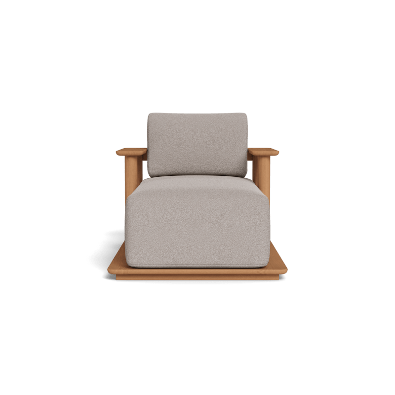 Newport Teak Fixed Chaise