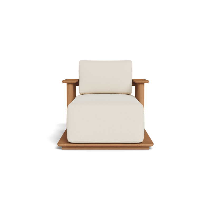 Newport Teak Fixed Chaise