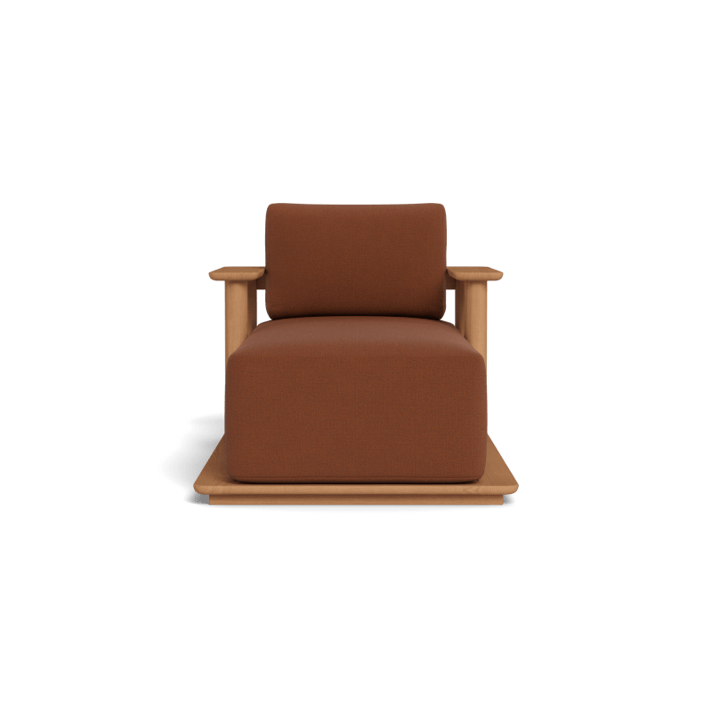 Newport Teak Fixed Chaise
