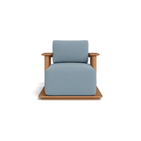 Newport Teak Fixed Chaise