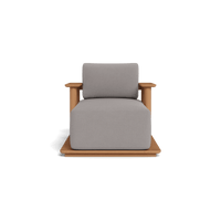Newport Teak Fixed Chaise