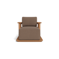 Newport Teak Fixed Chaise