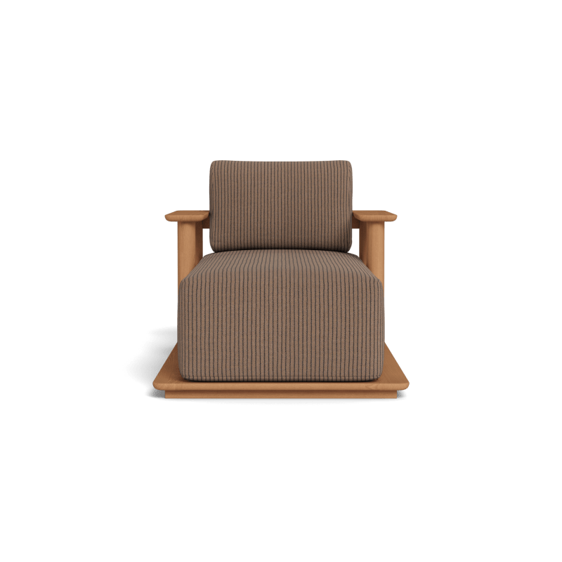 Newport Teak Fixed Chaise