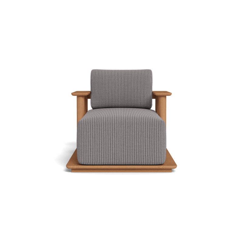 Newport Teak Fixed Chaise