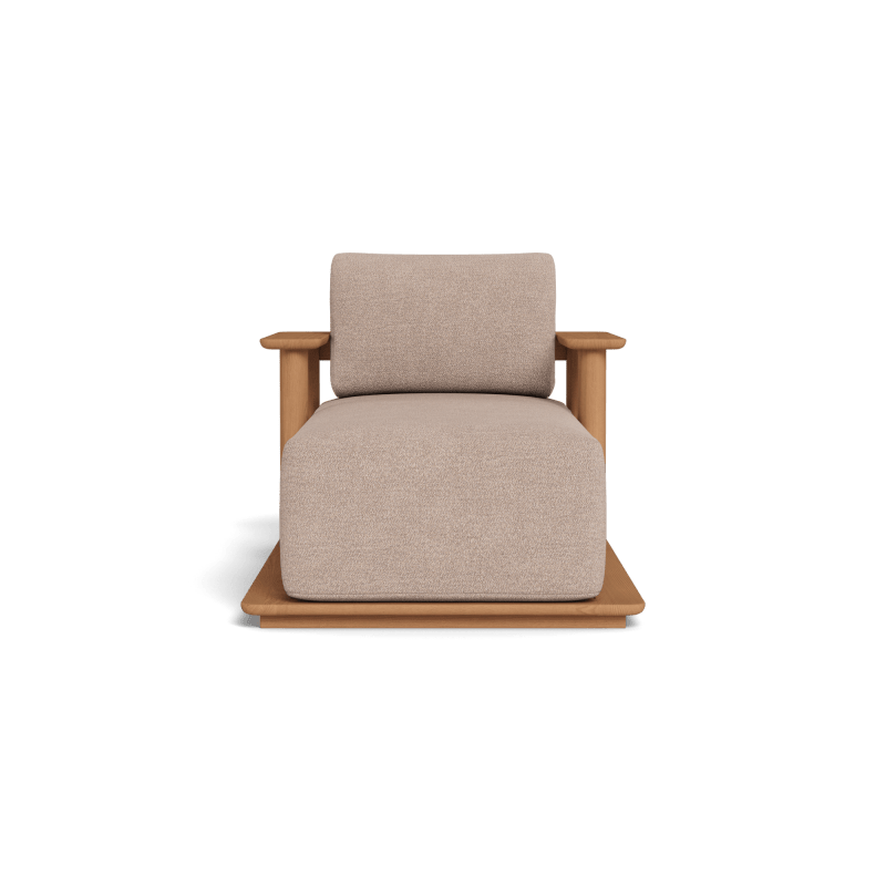Newport Teak Fixed Chaise