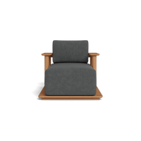 Newport Teak Fixed Chaise