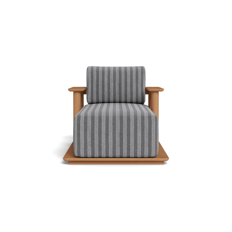 Newport Teak Fixed Chaise