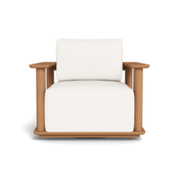 Newport Teak Swivel Lounge Chair