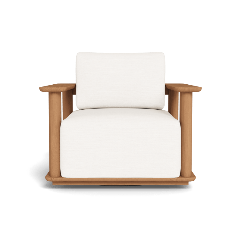 Newport Teak Swivel Lounge Chair