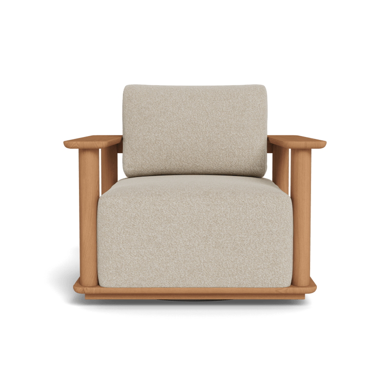 Περιστρεφόμενη πολυθρόνα από τικ Newport