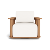 Newport Teak Swivel Lounge Chair